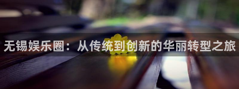 佛山市南海乐天堂fun机电仪器有限公司：无锡娱乐圈：从传统到创新的华丽转型之旅