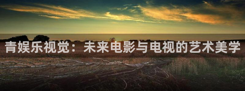 乐天堂fun4开户：青娱乐视觉：未来电影与电视的艺术美学